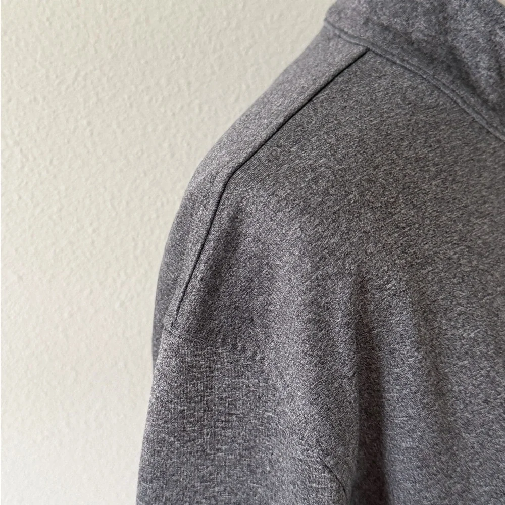 PGA Tour Gray Lightweight Quarter Zip Jacket